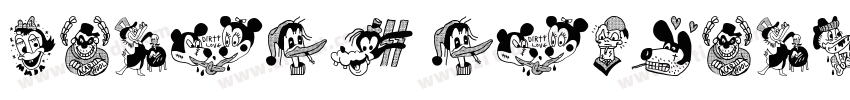 Disney English Demi字体转换